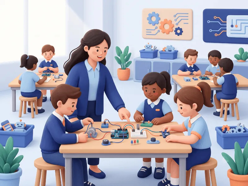 學校STEM外判課程｜校本創科服務到校課程方案配圖
